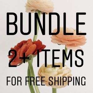 FREE SHIPPING when you bundle